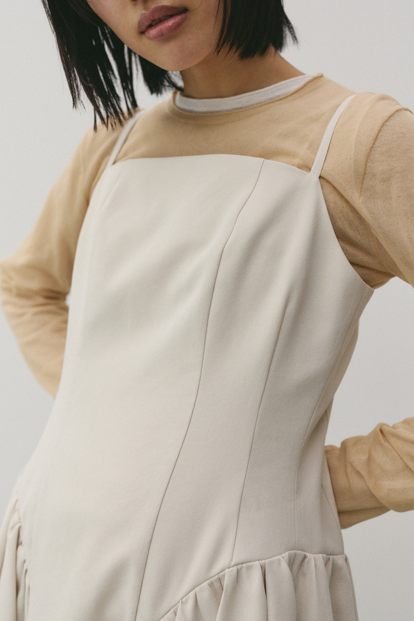 パネルキャミワンピース 詳細画像 L/BEG 4