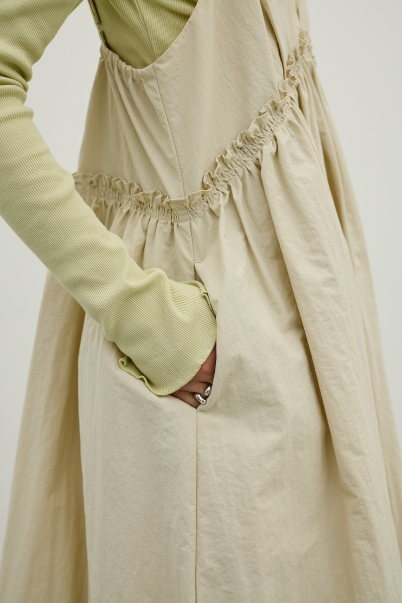 ギャザーVキャミワンピース 詳細画像 BEG 6