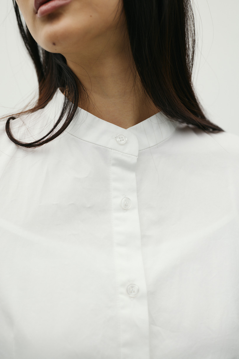 レイヤードシャツワンピース 詳細画像 WHT 7