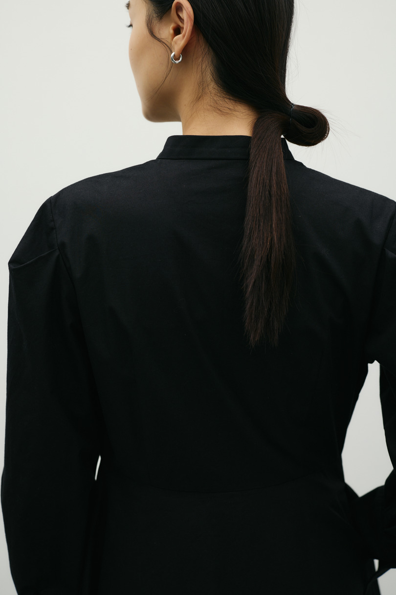 レイヤードシャツワンピース 詳細画像 BLK 10