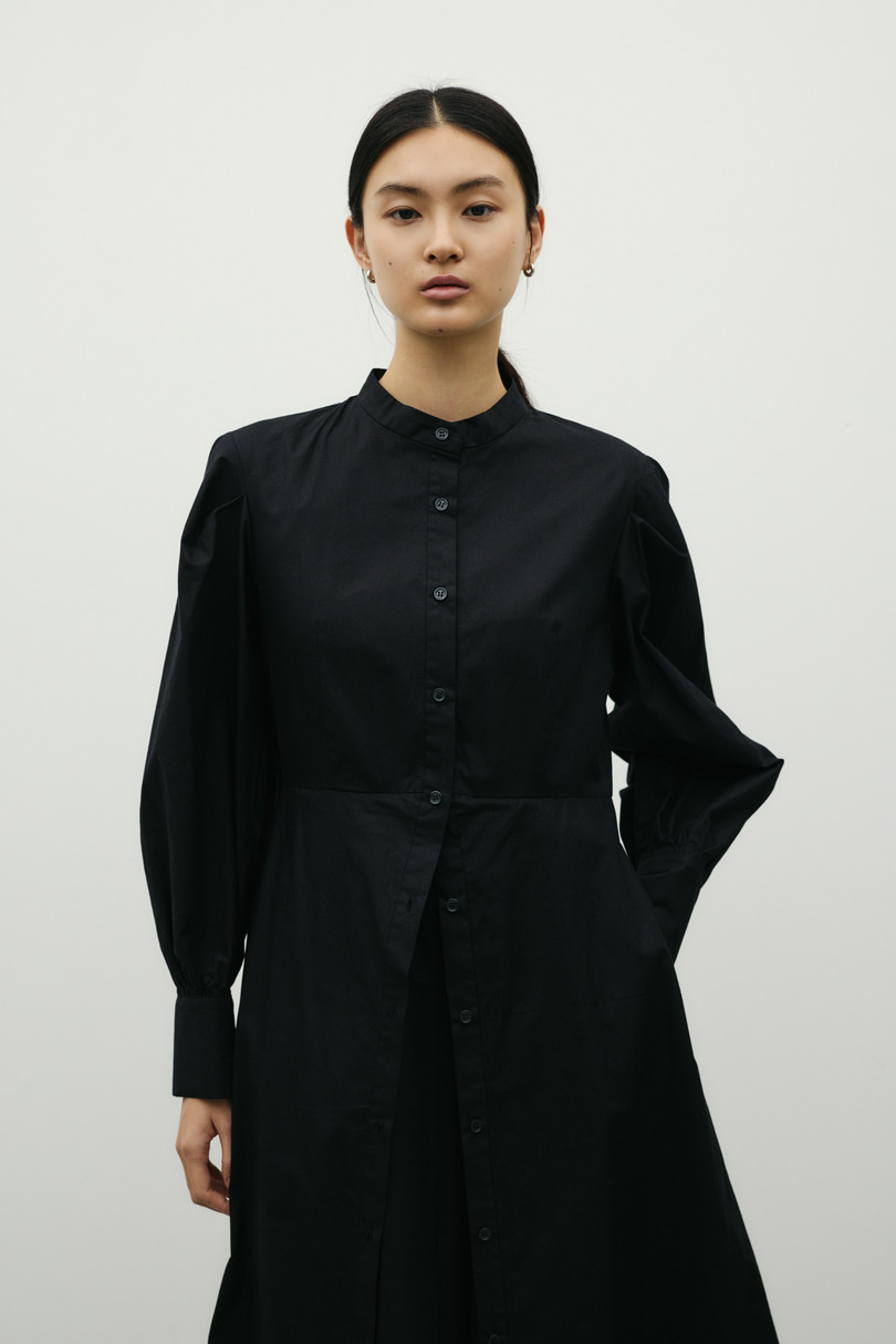 レイヤードシャツワンピース 詳細画像 BLK 6
