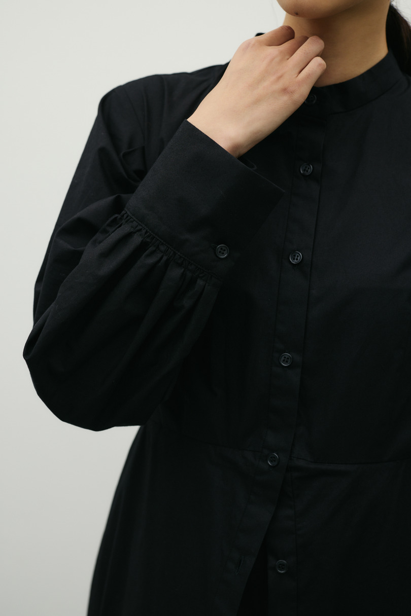 レイヤードシャツワンピース 詳細画像 BLK 8