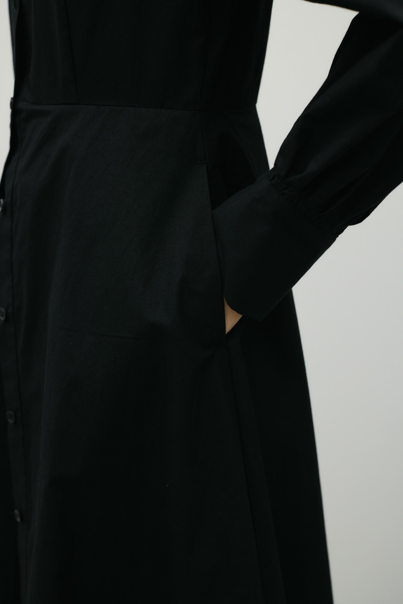 レイヤードシャツワンピース 詳細画像 BLK 9