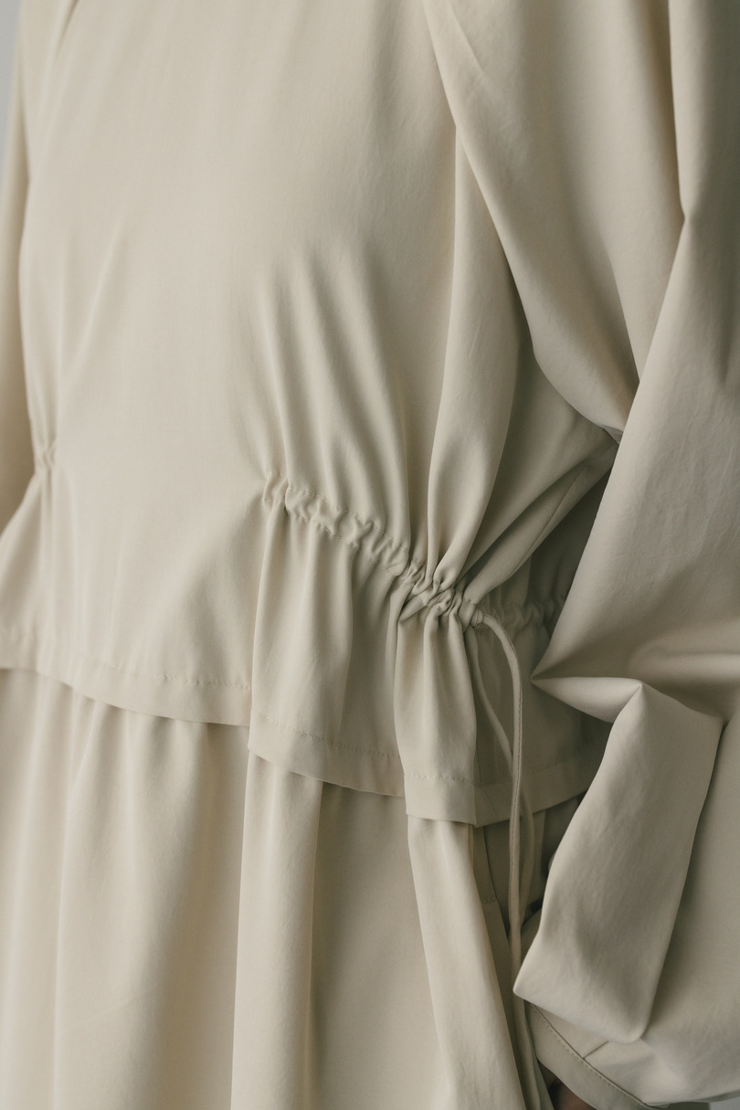 ウエストドロストティアードワンピース 詳細画像 L/BEG 3