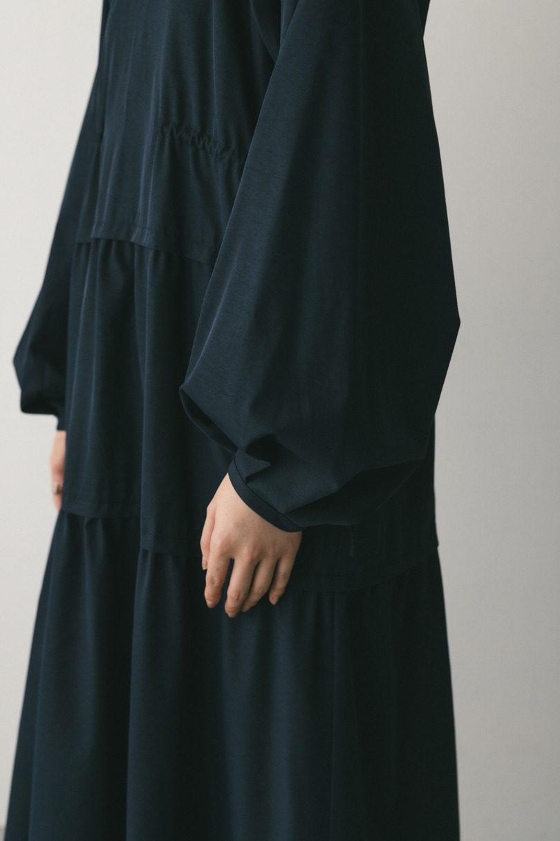 ウエストドロストティアードワンピース 詳細画像 NVY 4