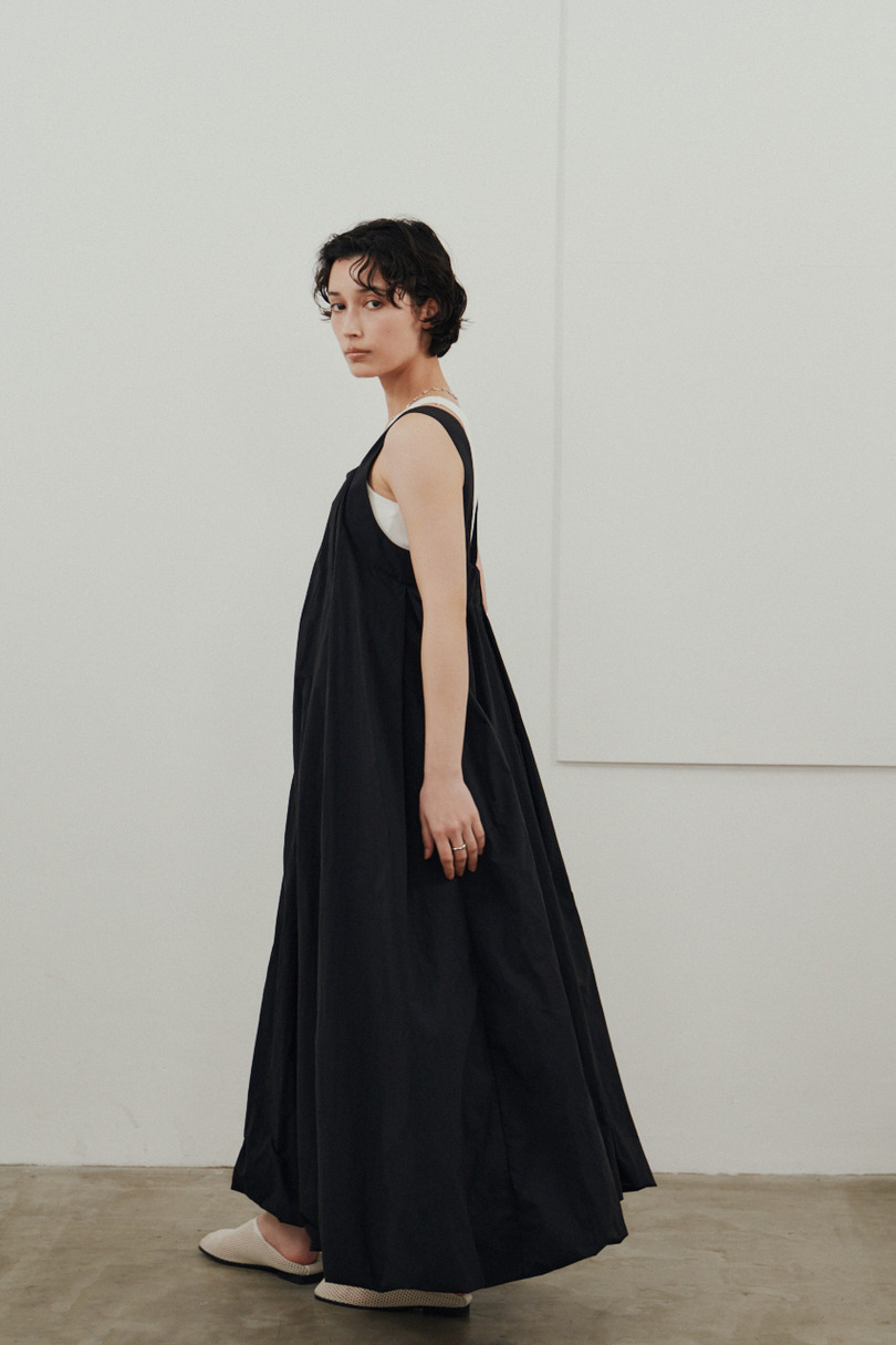 ACTIVE撥水UVバルーンワンピース 詳細画像 BLK 3