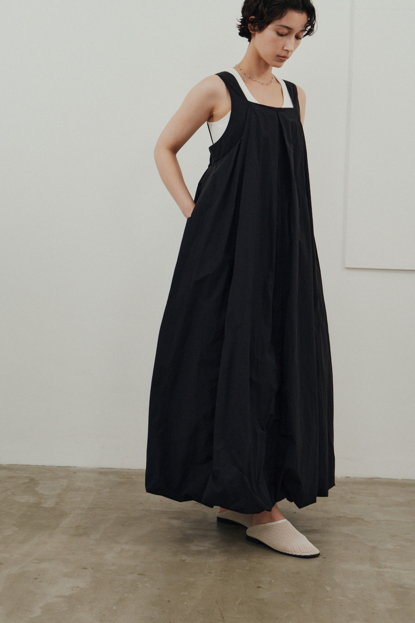 ACTIVE撥水UVバルーンワンピース 詳細画像 BLK 4