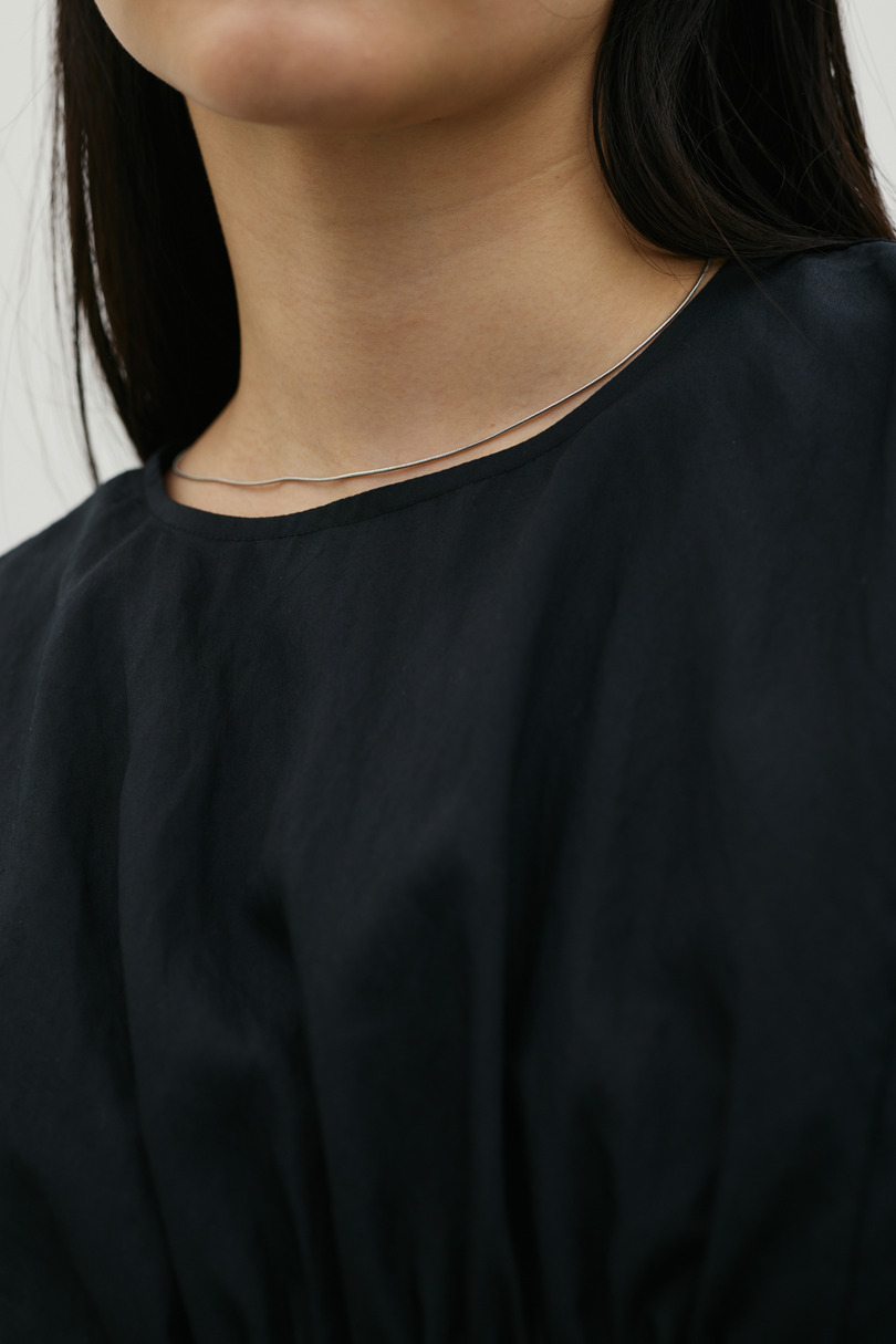 ギャザーパネルリラックスワンピース 詳細画像 BLK 6