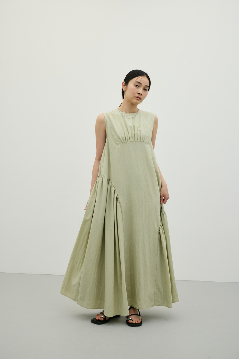 ギャザーパネルリラックスワンピース 詳細画像 MINT 2