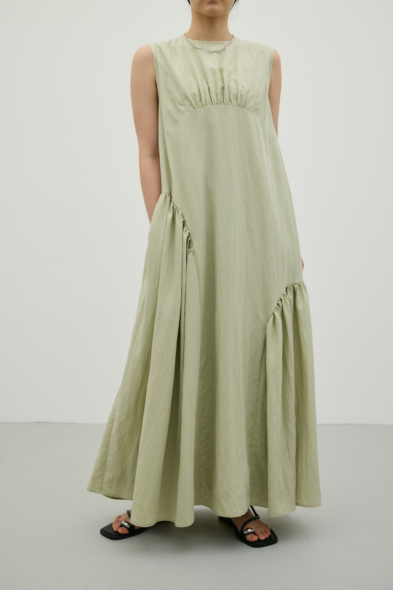 ギャザーパネルリラックスワンピース 詳細画像 MINT 3