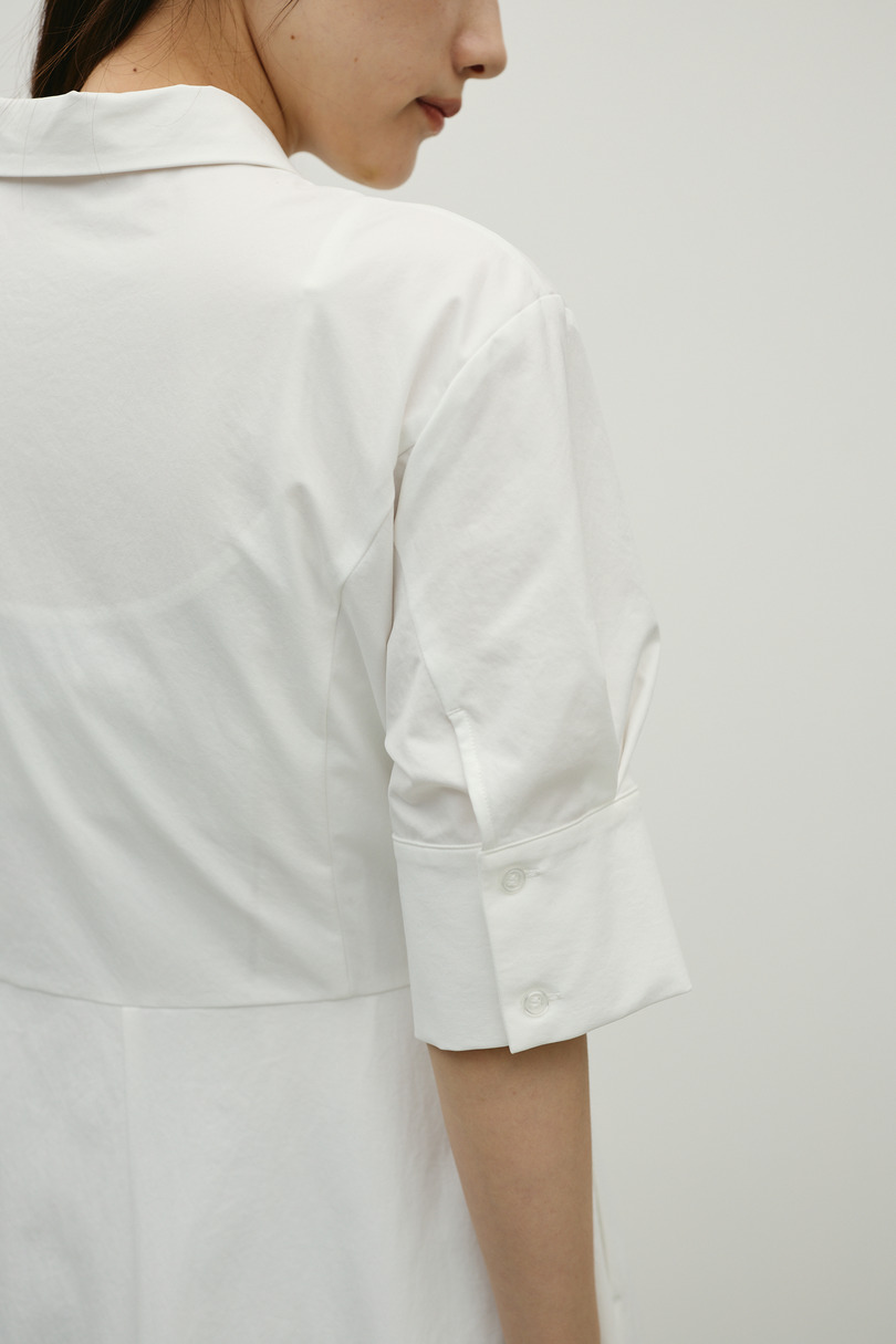 フレアマキシシャツワンピース 詳細画像 WHT 16