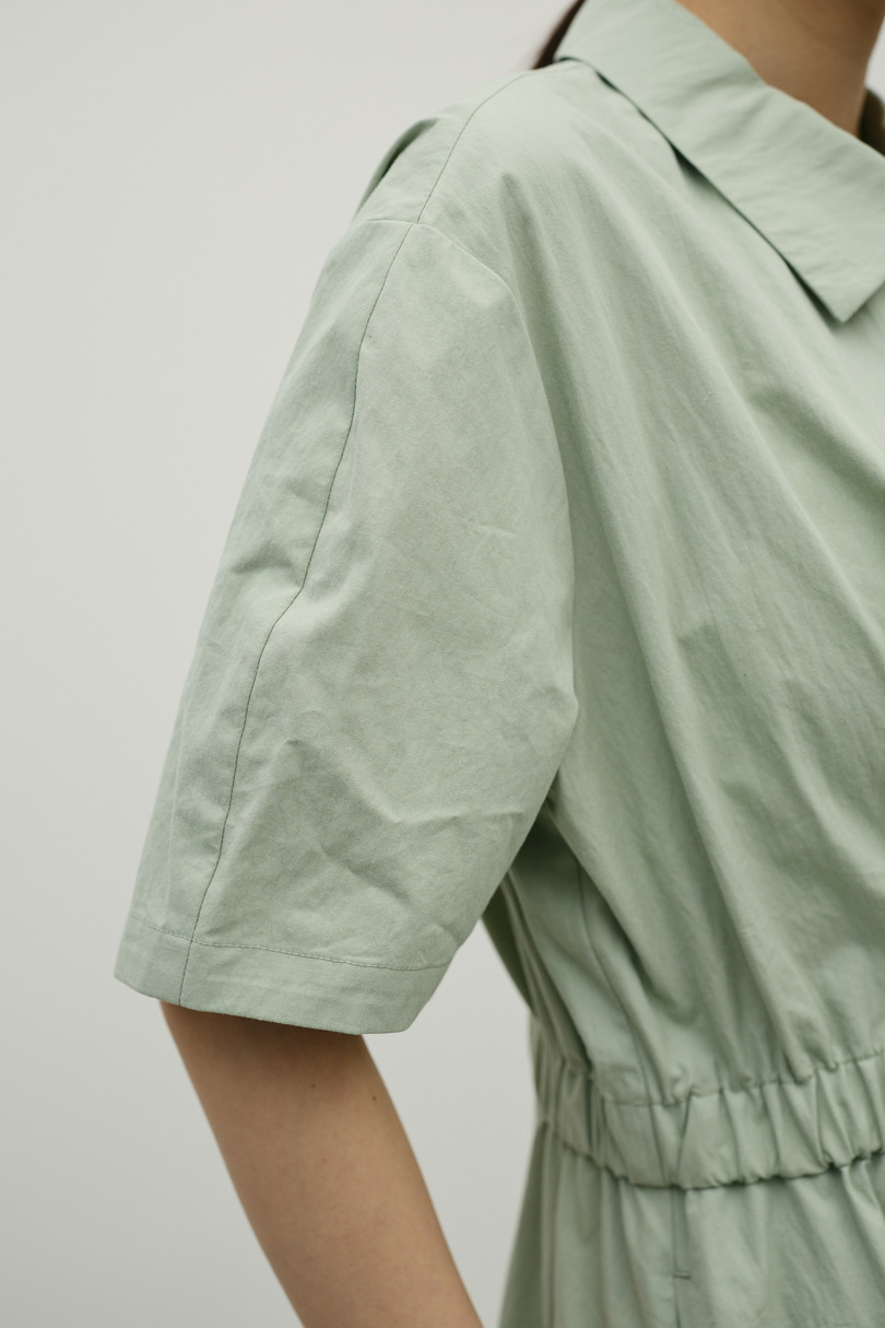 ウエストギャザーシャツワンピース 詳細画像 MINT 11