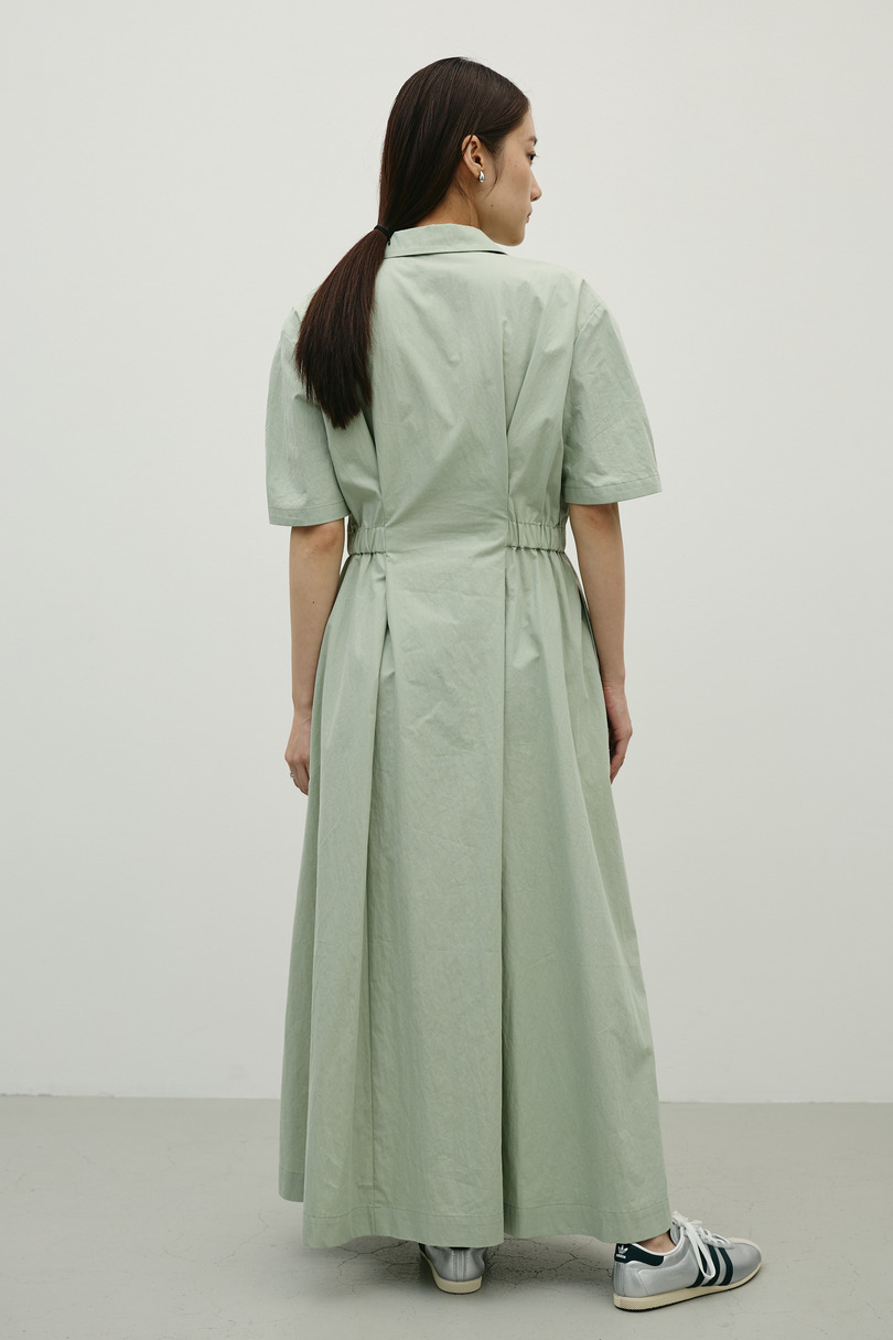 ウエストギャザーシャツワンピース 詳細画像 MINT 4