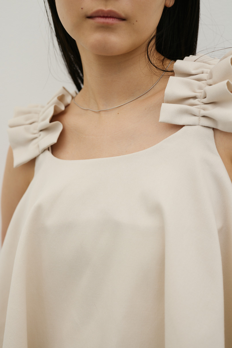 フリルショルダーショートオールインワン 詳細画像 IVOY 6