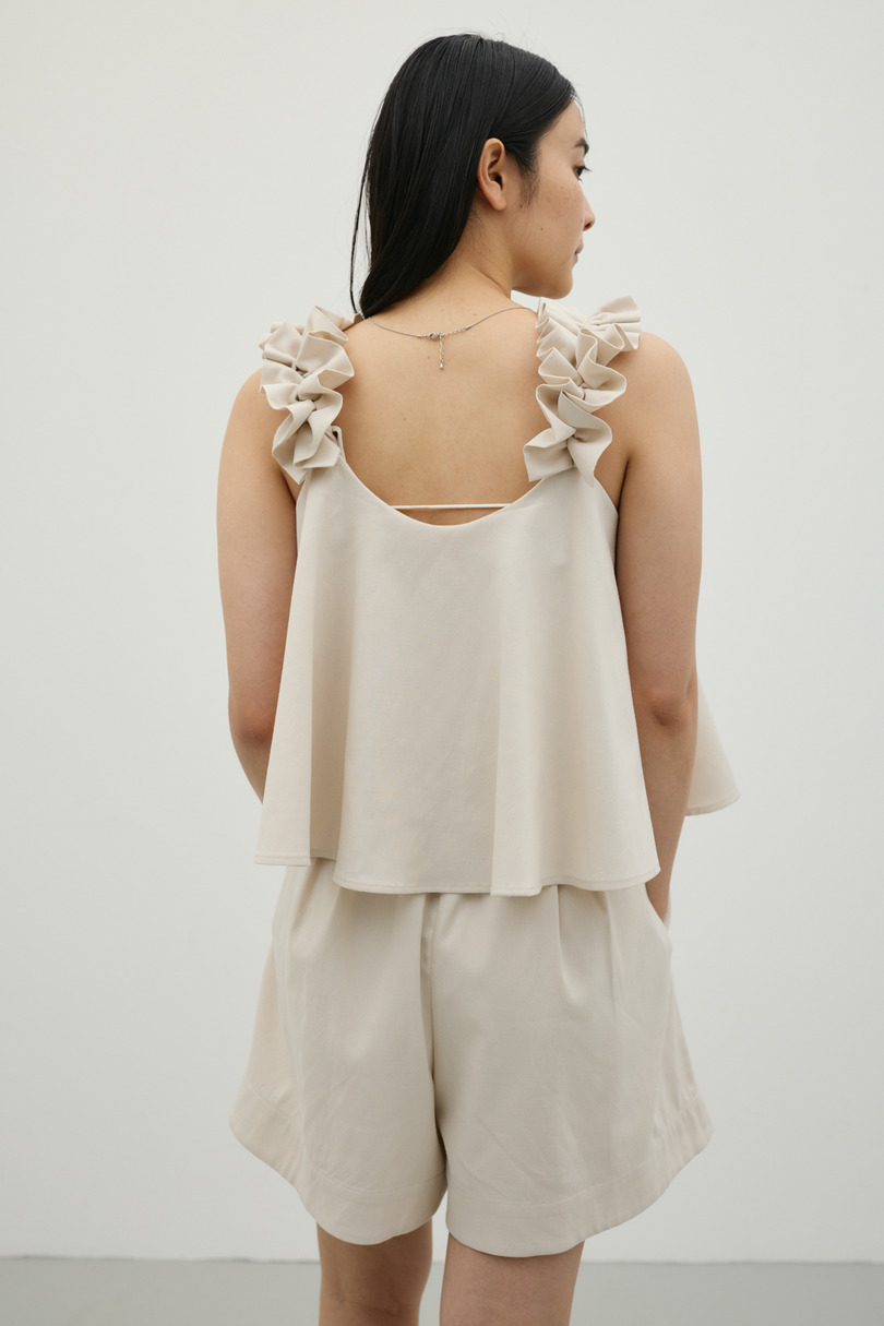 フリルショルダーショートオールインワン 詳細画像 IVOY 8