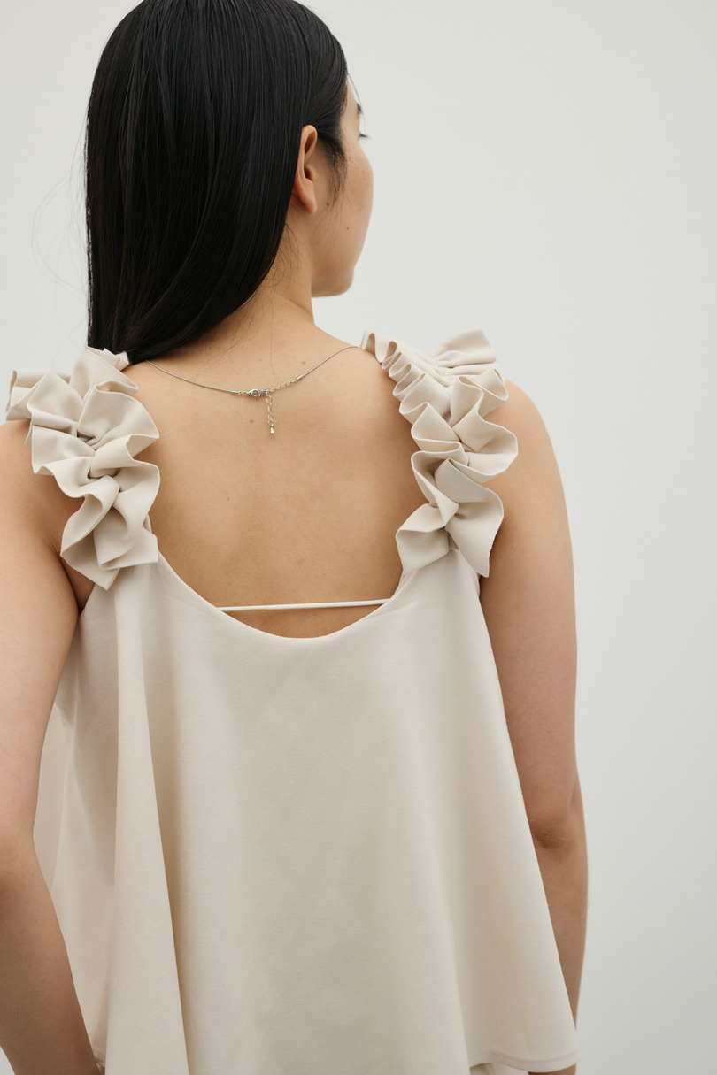 フリルショルダーショートオールインワン 詳細画像 IVOY 9