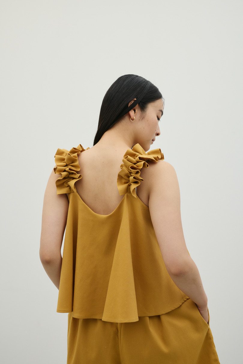 フリルショルダーショートオールインワン 詳細画像 ORG 6