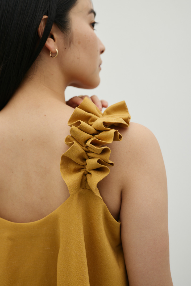 フリルショルダーショートオールインワン 詳細画像 ORG 7