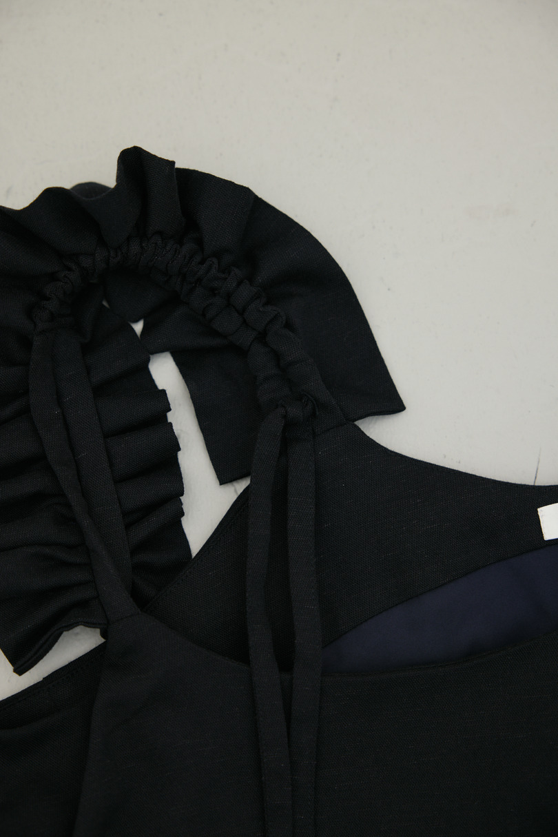 フリルショルダーショートオールインワン 詳細画像 D/NVY 10