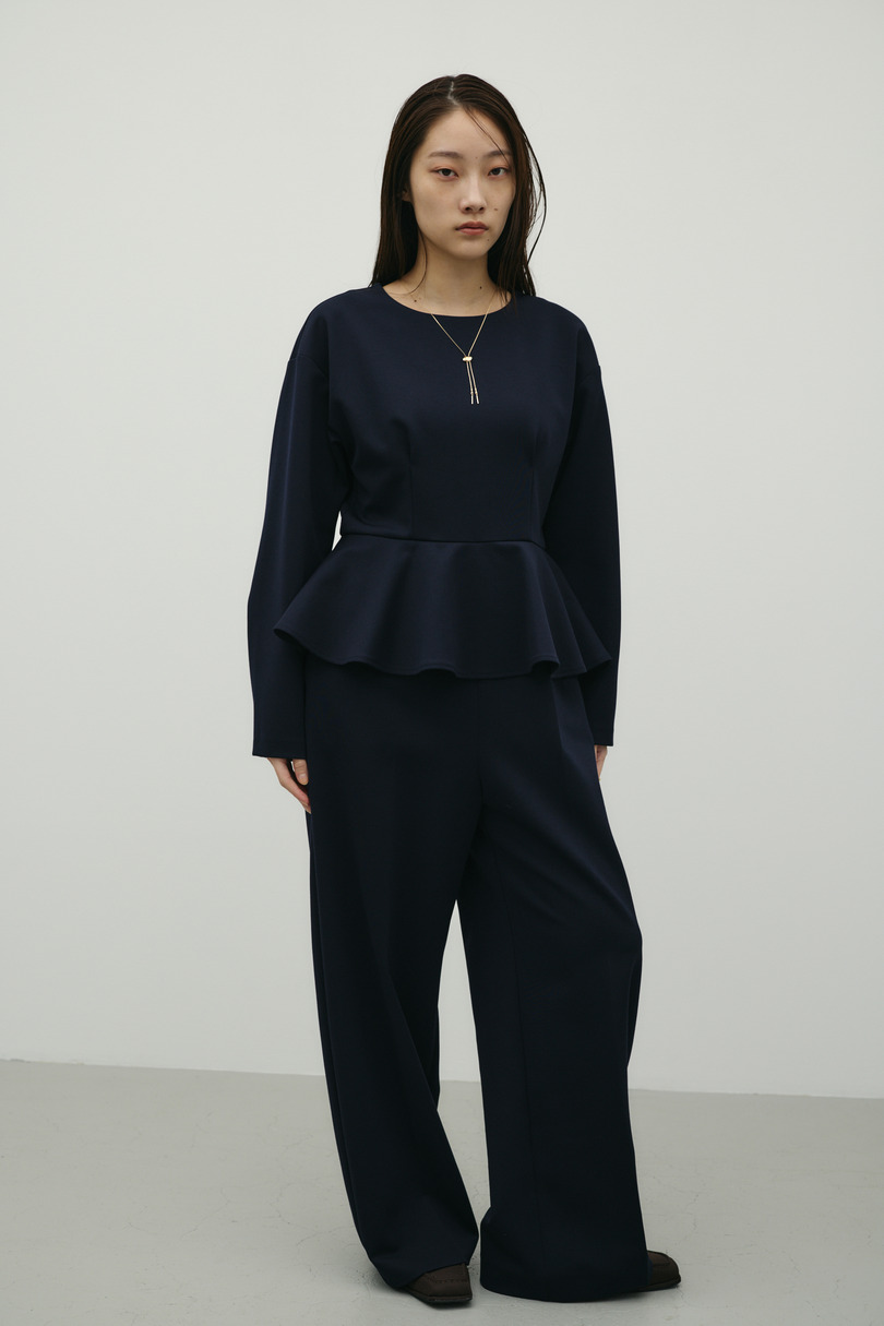 ペプラムフリルオールインワン 詳細画像 NVY 2