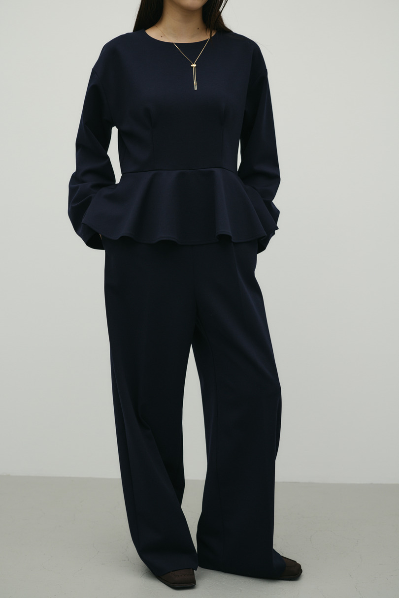 ペプラムフリルオールインワン 詳細画像 NVY 3