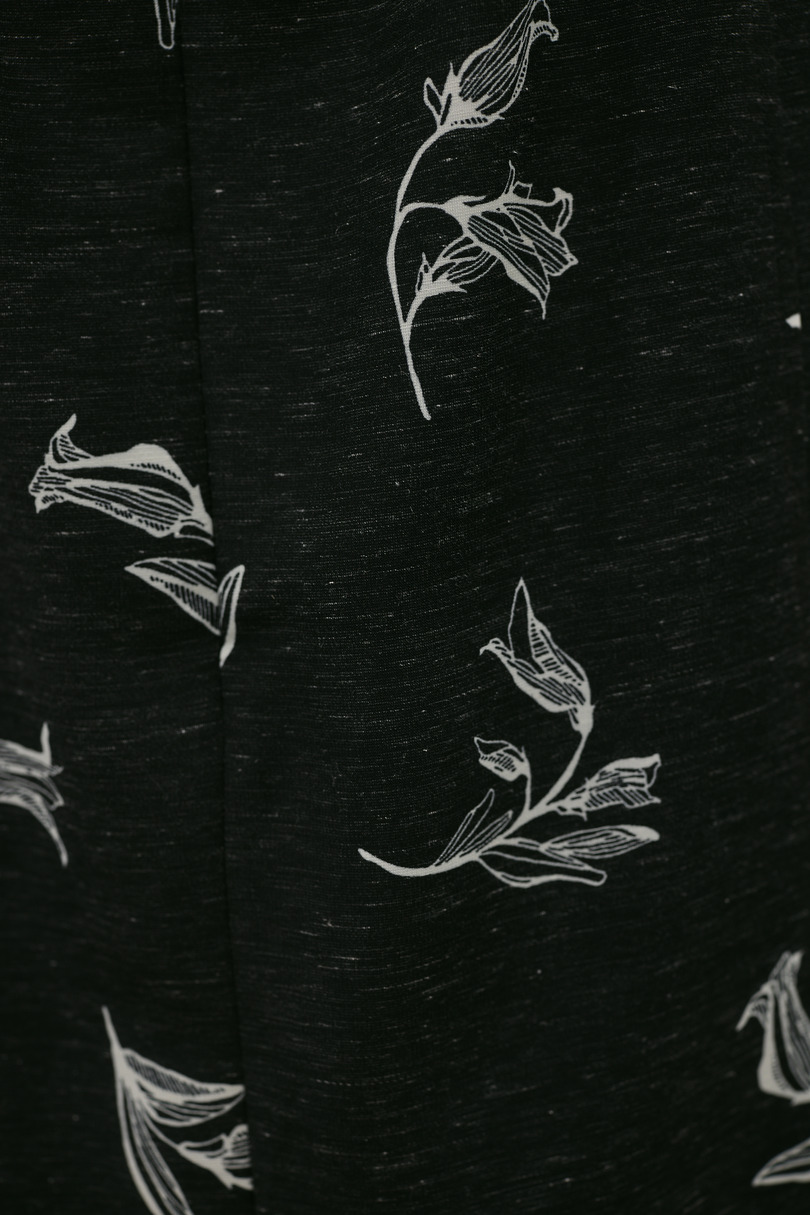 リネンミックスレイヤードキャミワンピース 詳細画像 柄BLK 15