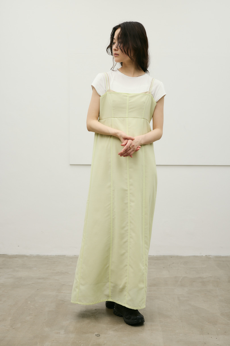 リネンミックスレイヤードキャミワンピース 詳細画像 MINT 3