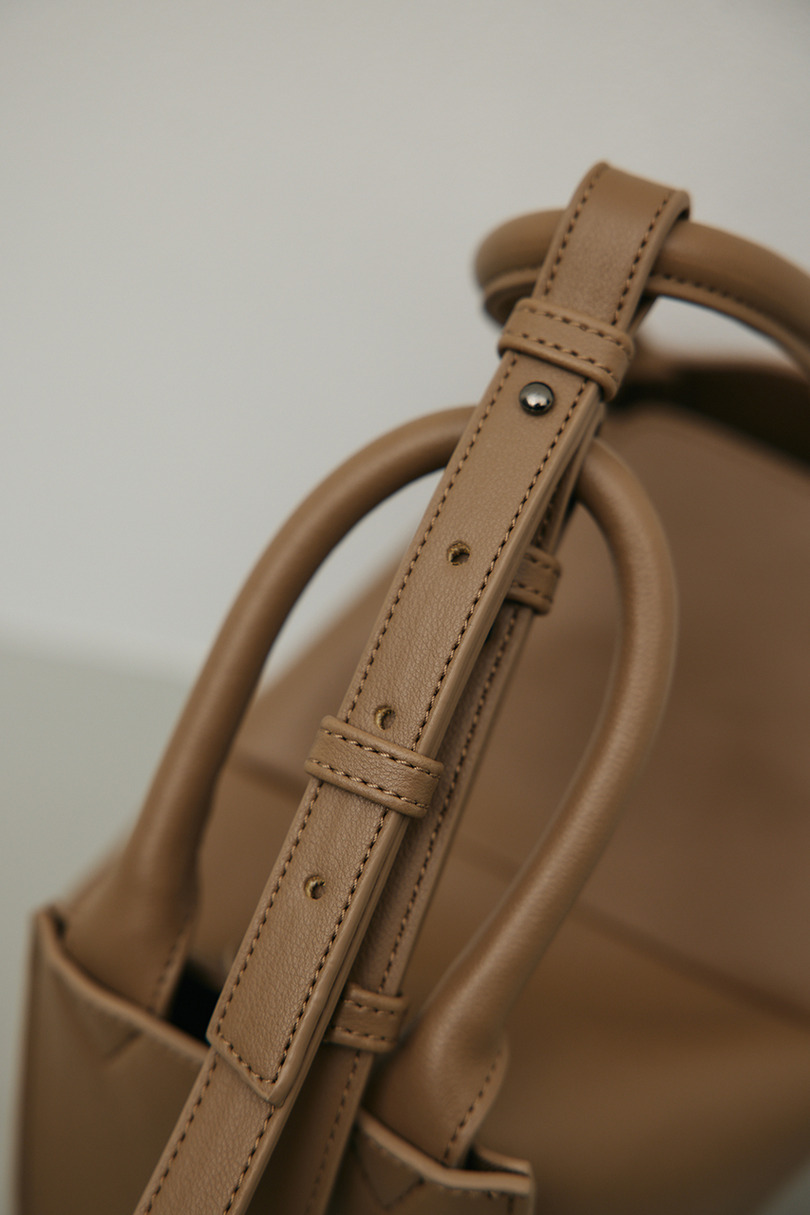 2WAYスクエアバッグ 詳細画像 L/BRN 6