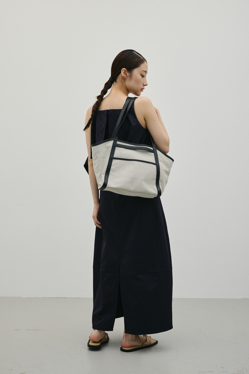 キャンバス2WAYトートバッグ 詳細画像 BLK 2
