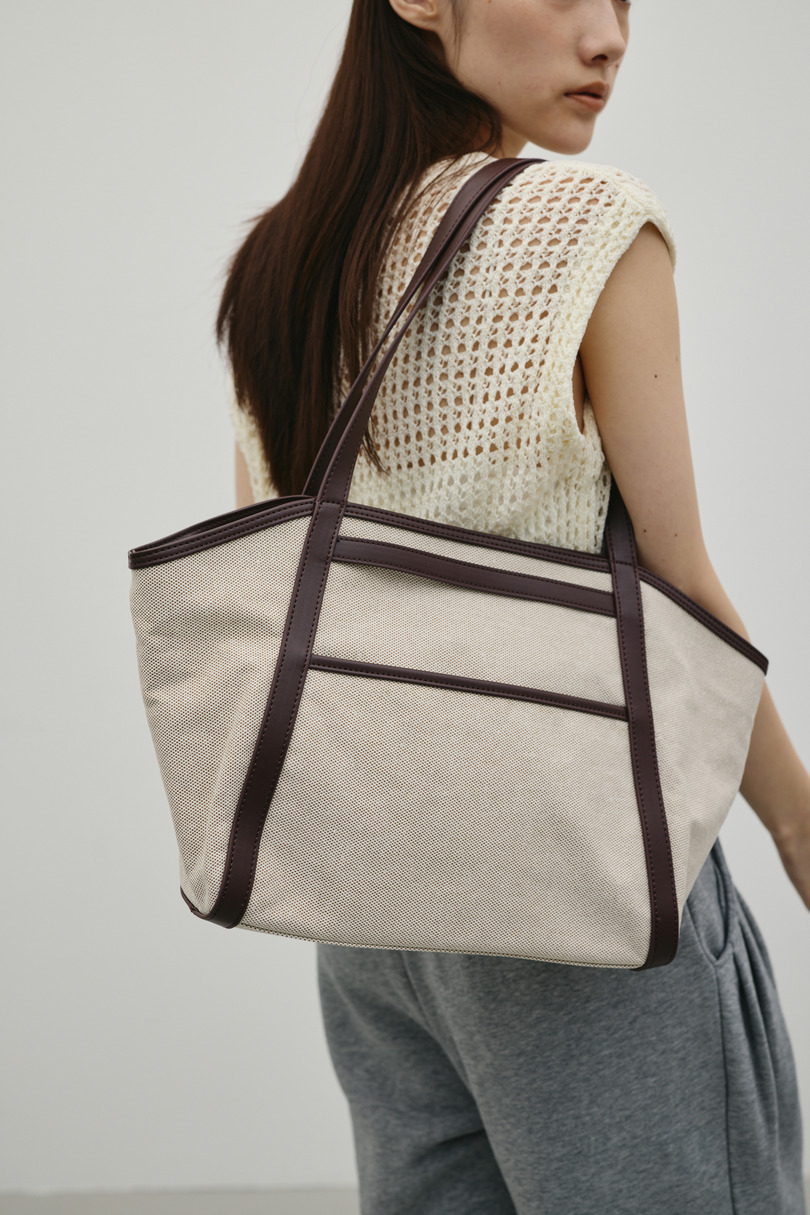 キャンバス2WAYトートバッグ 詳細画像 BRN 2