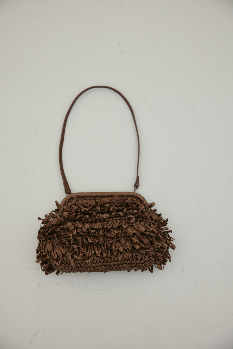 フリンジクラッチバッグ 詳細画像 BRN 3