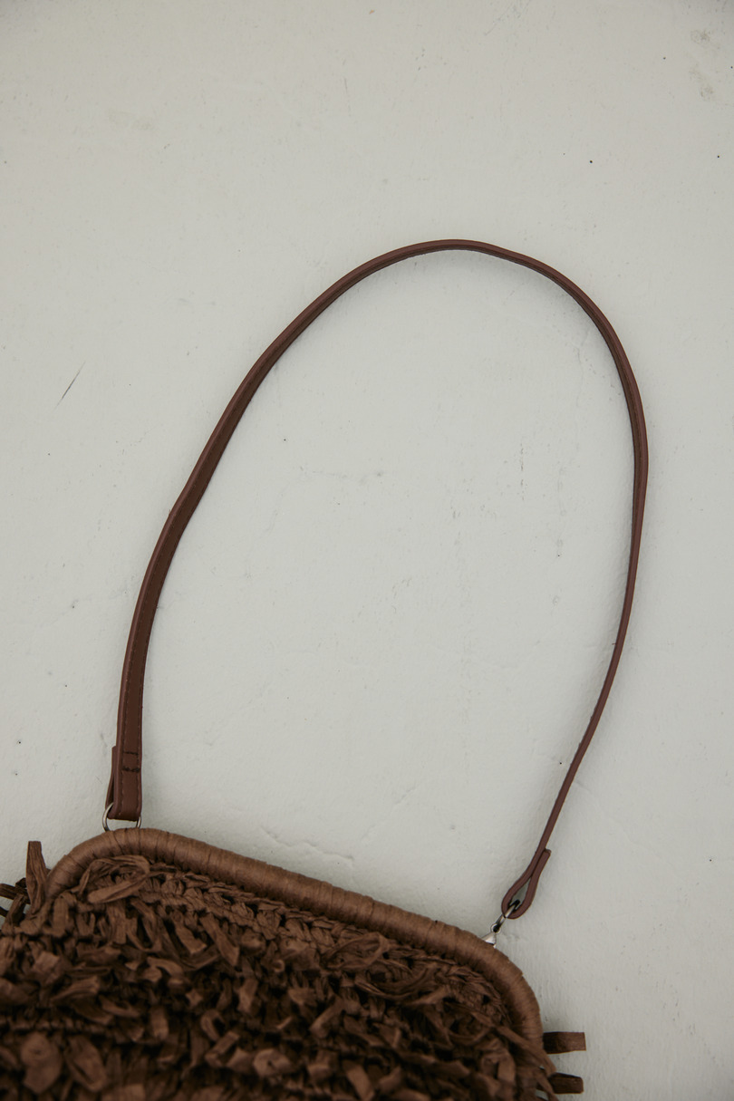 フリンジクラッチバッグ 詳細画像 BRN 5