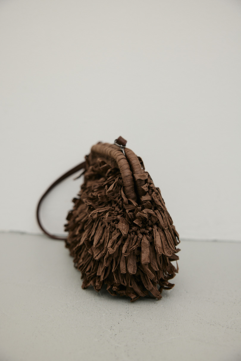 フリンジクラッチバッグ 詳細画像 BRN 8