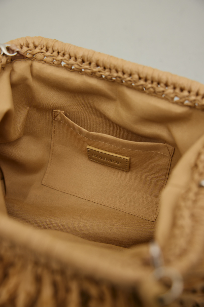 フリンジクラッチバッグ 詳細画像 BEG 10