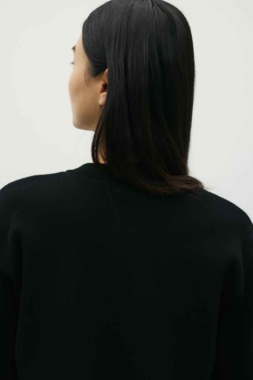 レイヤードニットカーデ 詳細画像 BLK 10