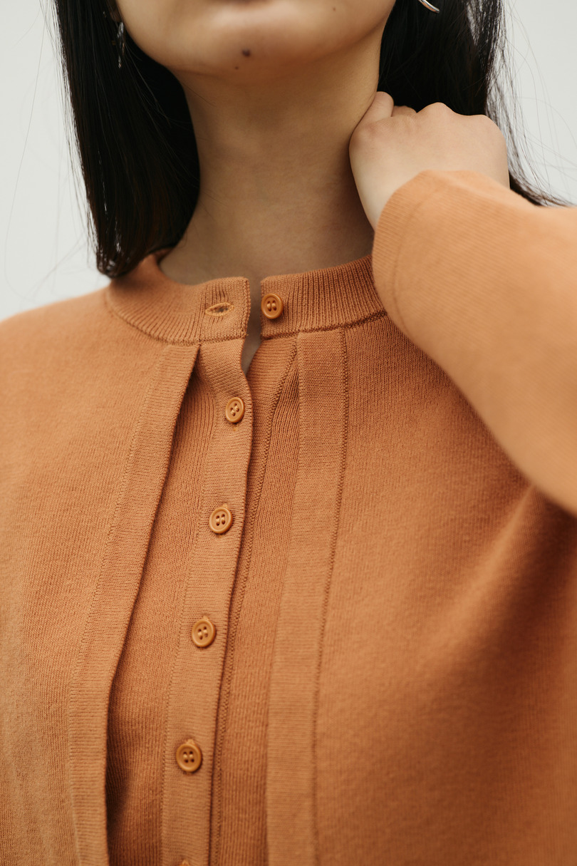 レイヤードニットカーデ 詳細画像 ORG 7