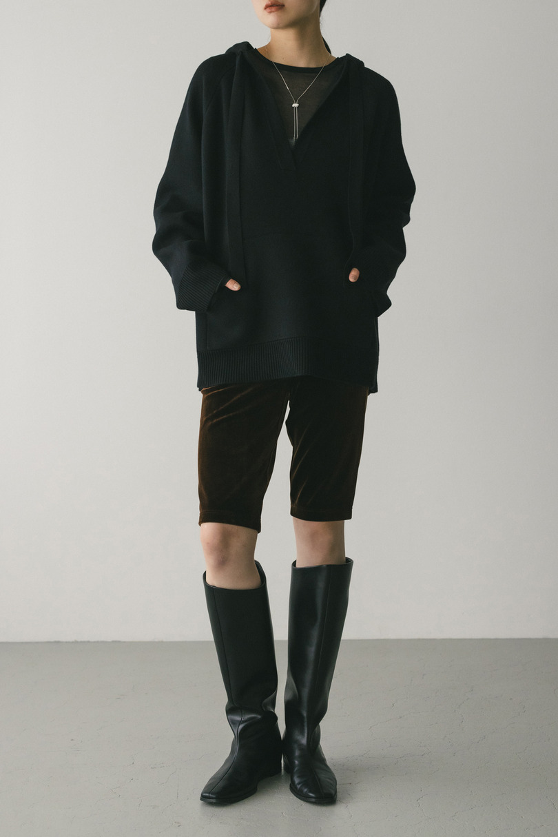 ルーズニットフーディー 詳細画像 BLK 11