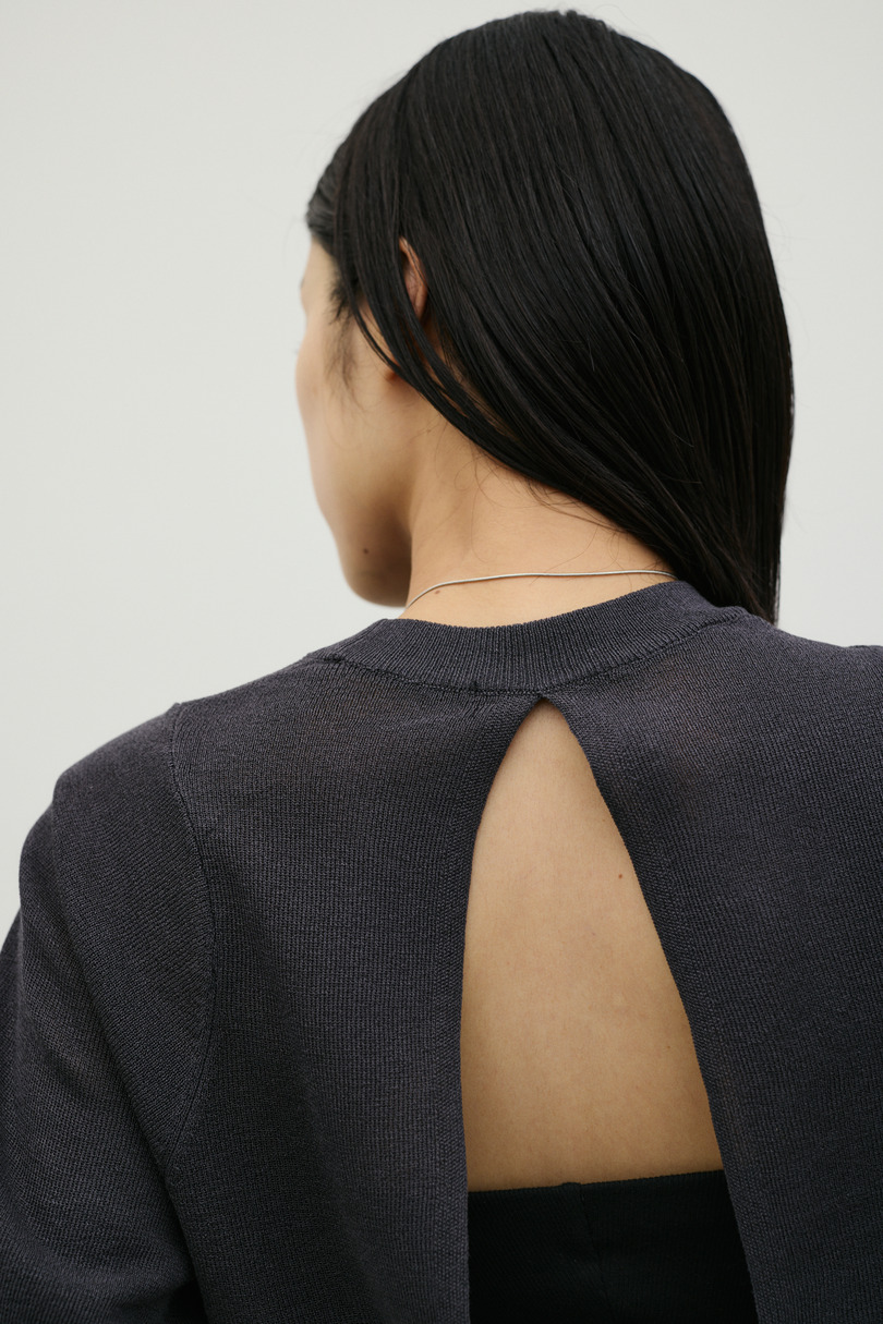 バックオープンニット 詳細画像 C.GRY 9
