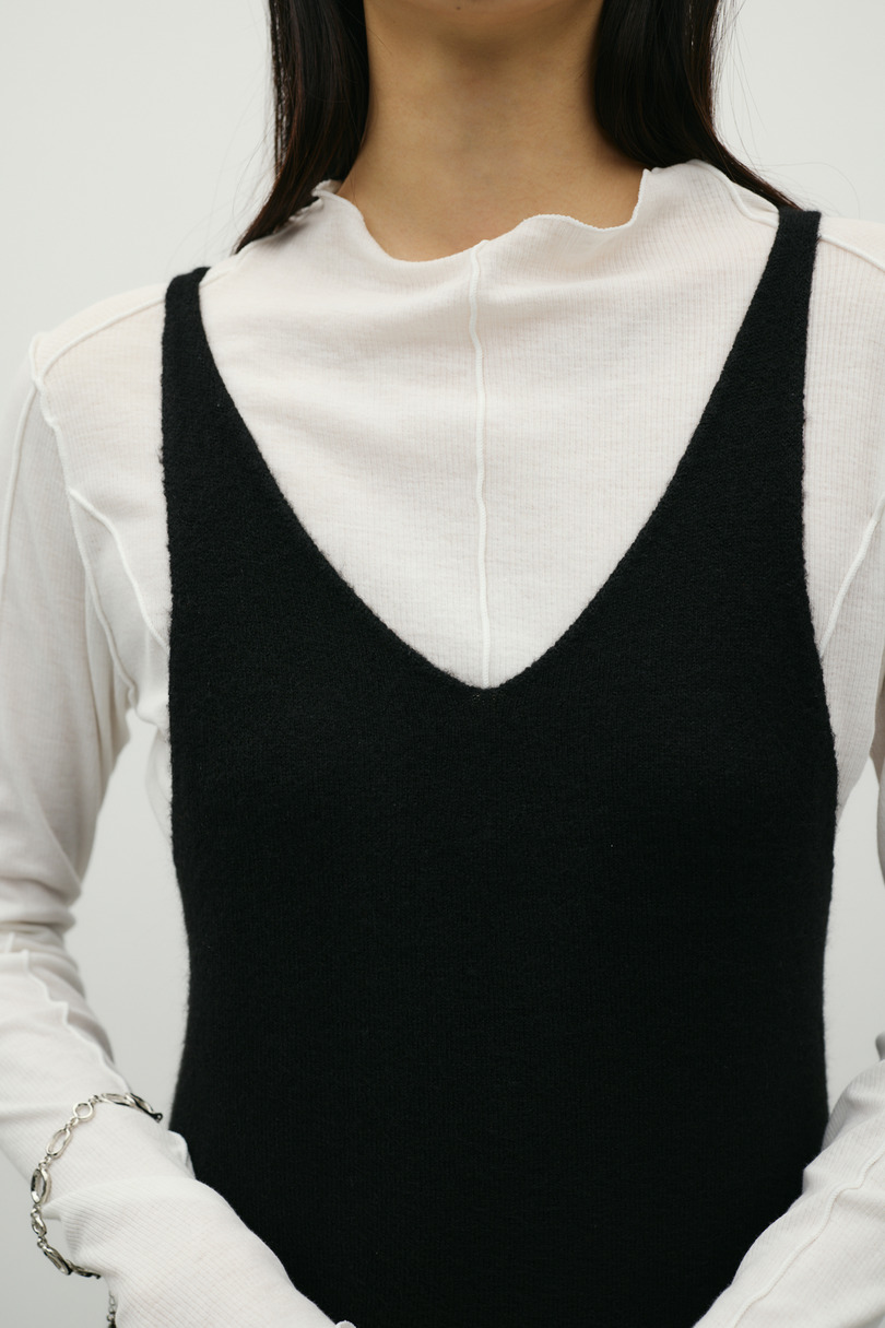 2WAYニットキャミワンピース 詳細画像 BLK 10