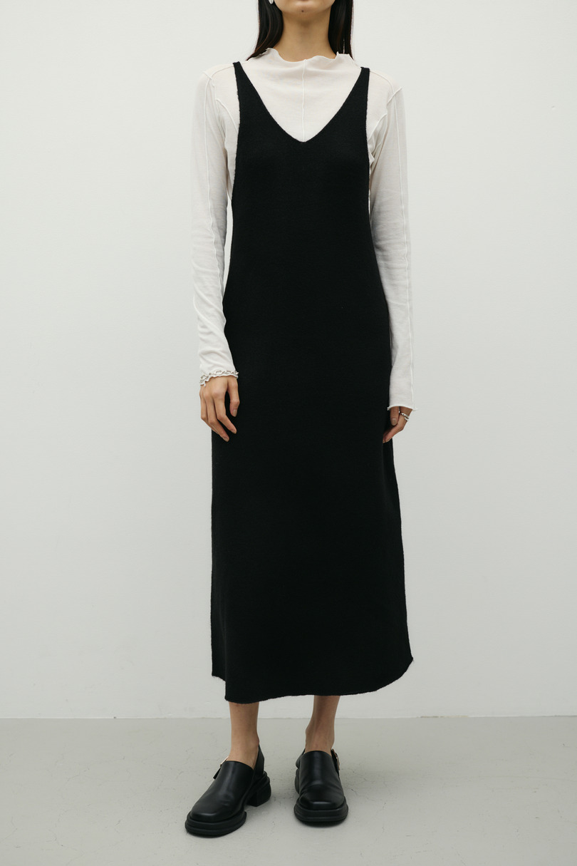 2WAYニットキャミワンピース 詳細画像 BLK 6