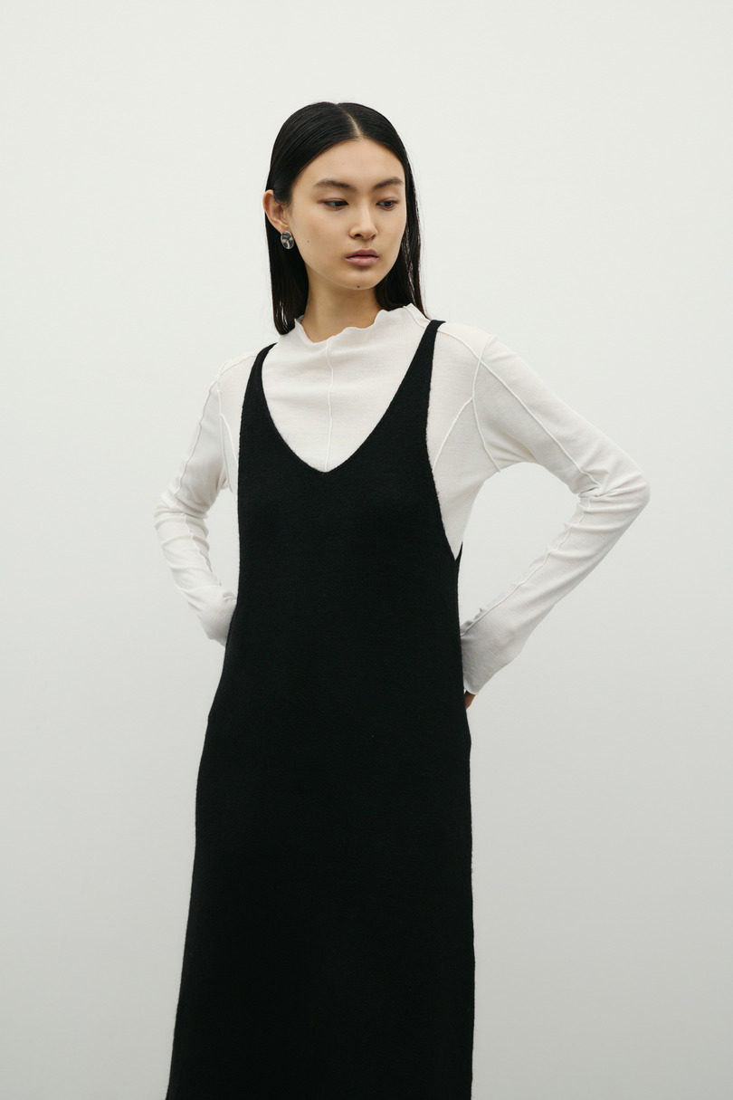 2WAYニットキャミワンピース 詳細画像 BLK 9