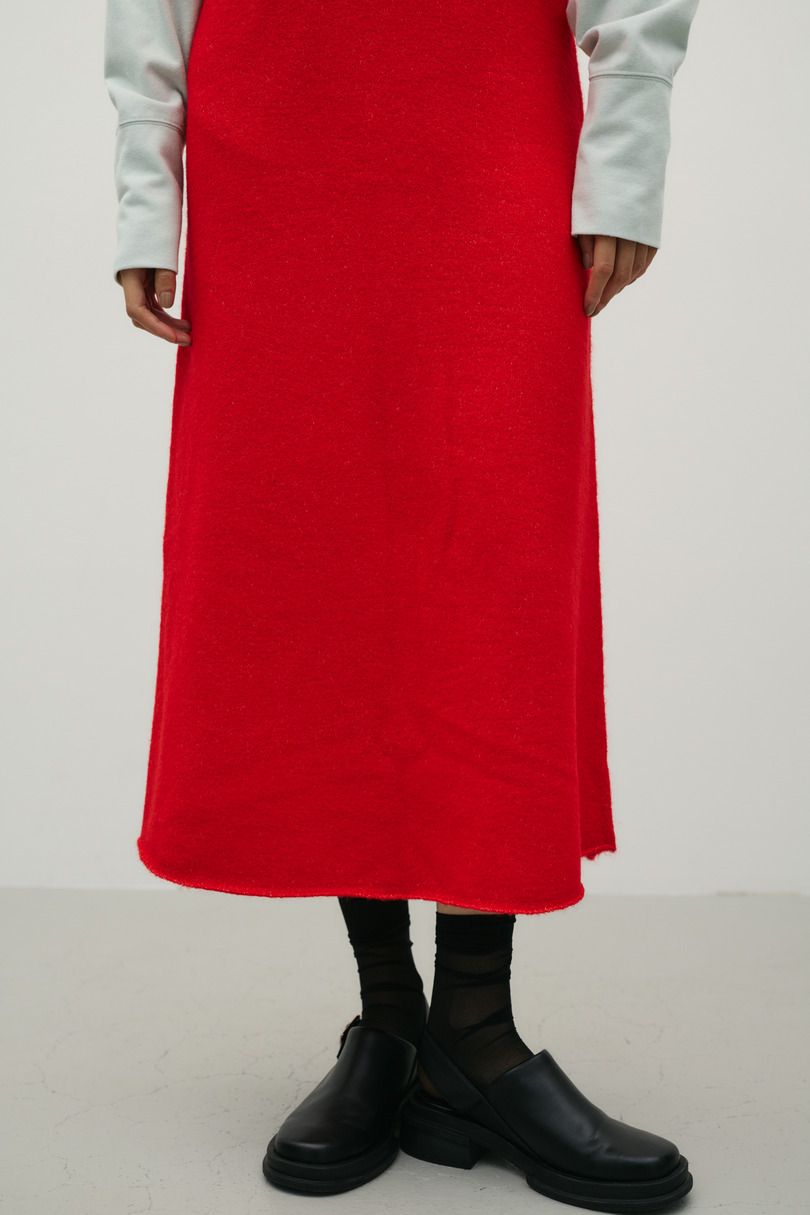 2WAYニットキャミワンピース 詳細画像 RED 6