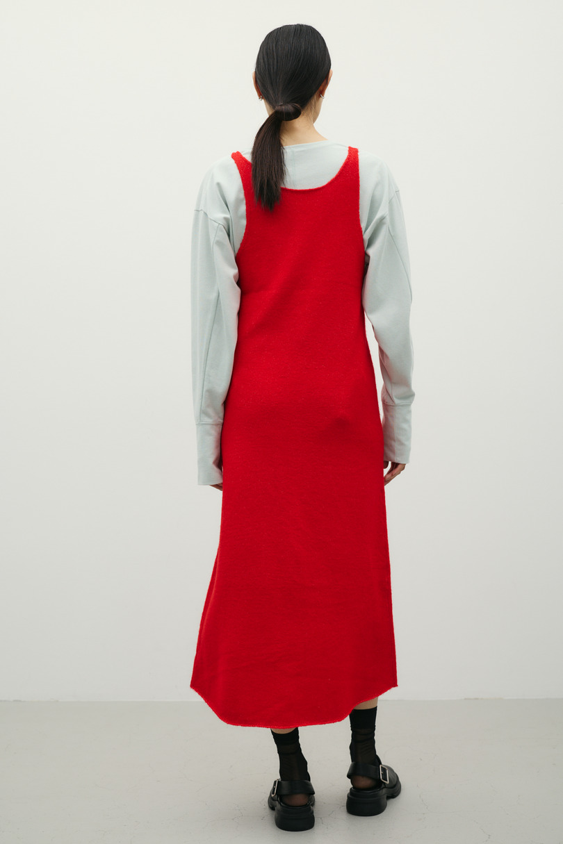2WAYニットキャミワンピース 詳細画像 RED 8