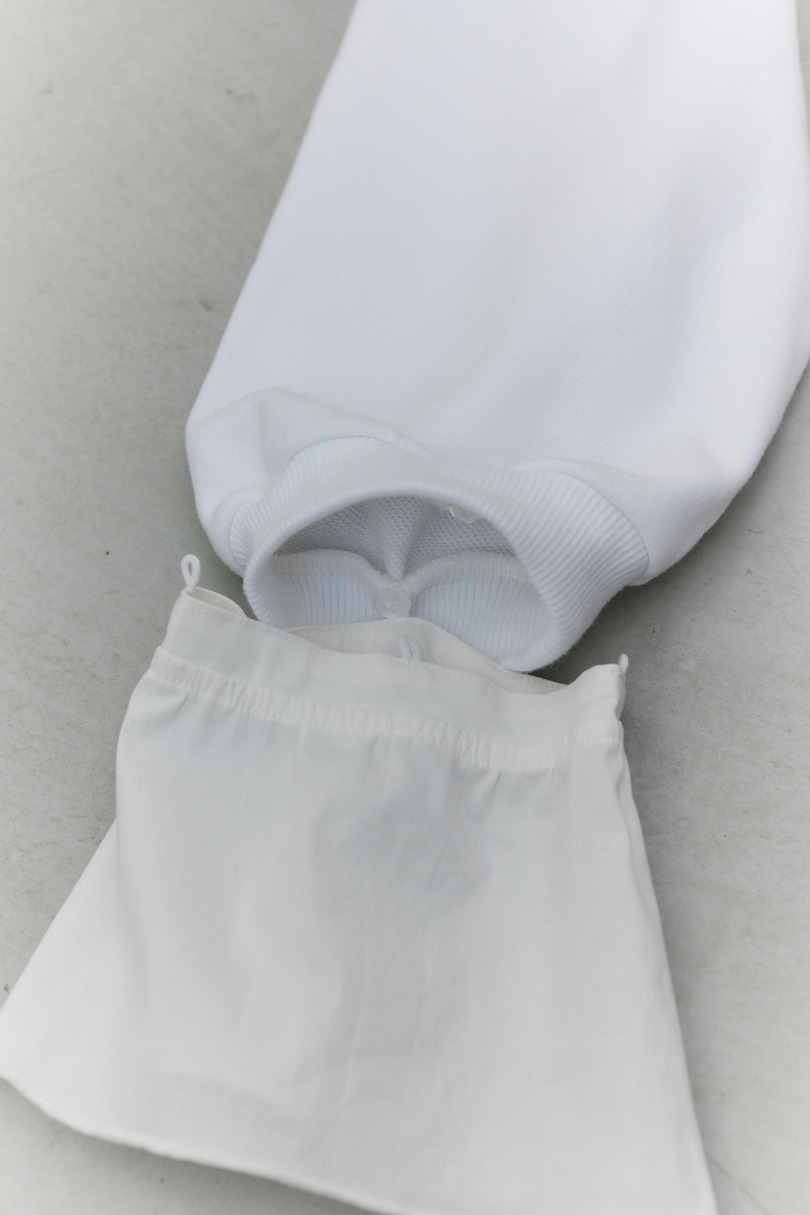フリルカフスウェットトップ 詳細画像 WHT 13