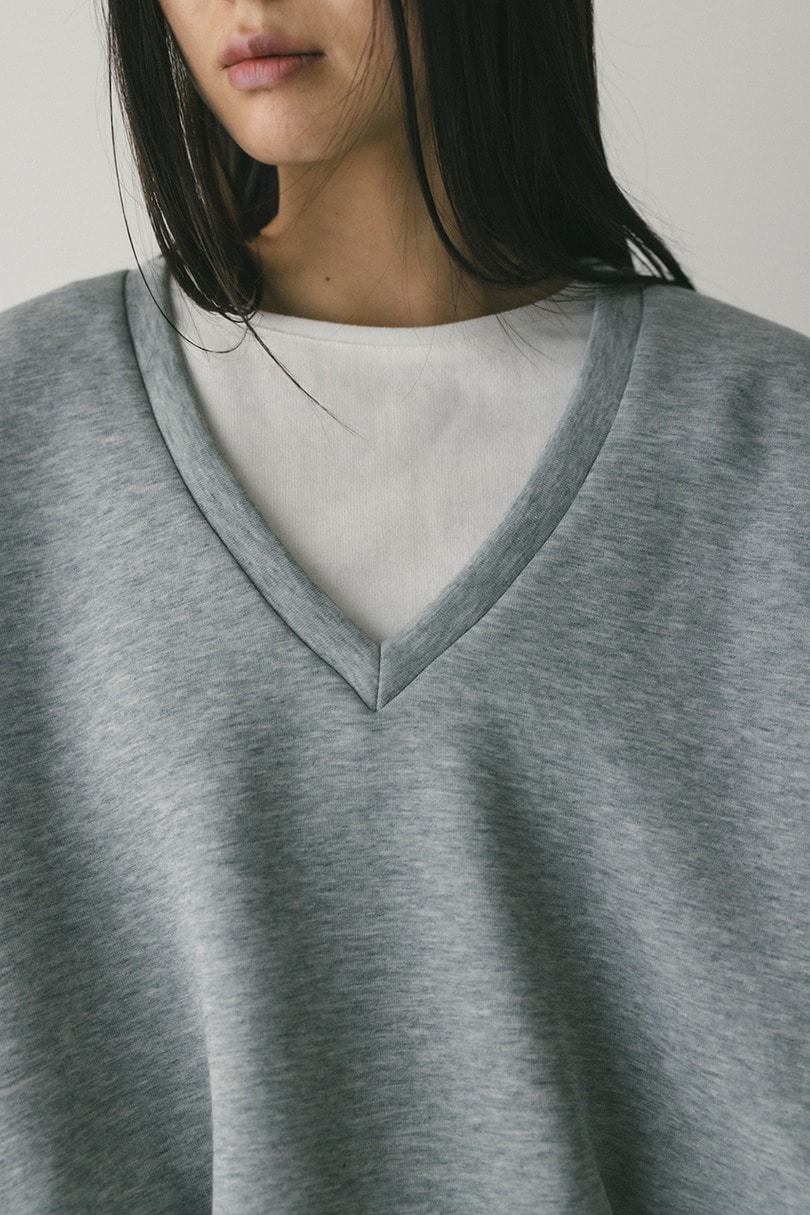 Vネックフォルムダンボールトップ 詳細画像 GRY 4