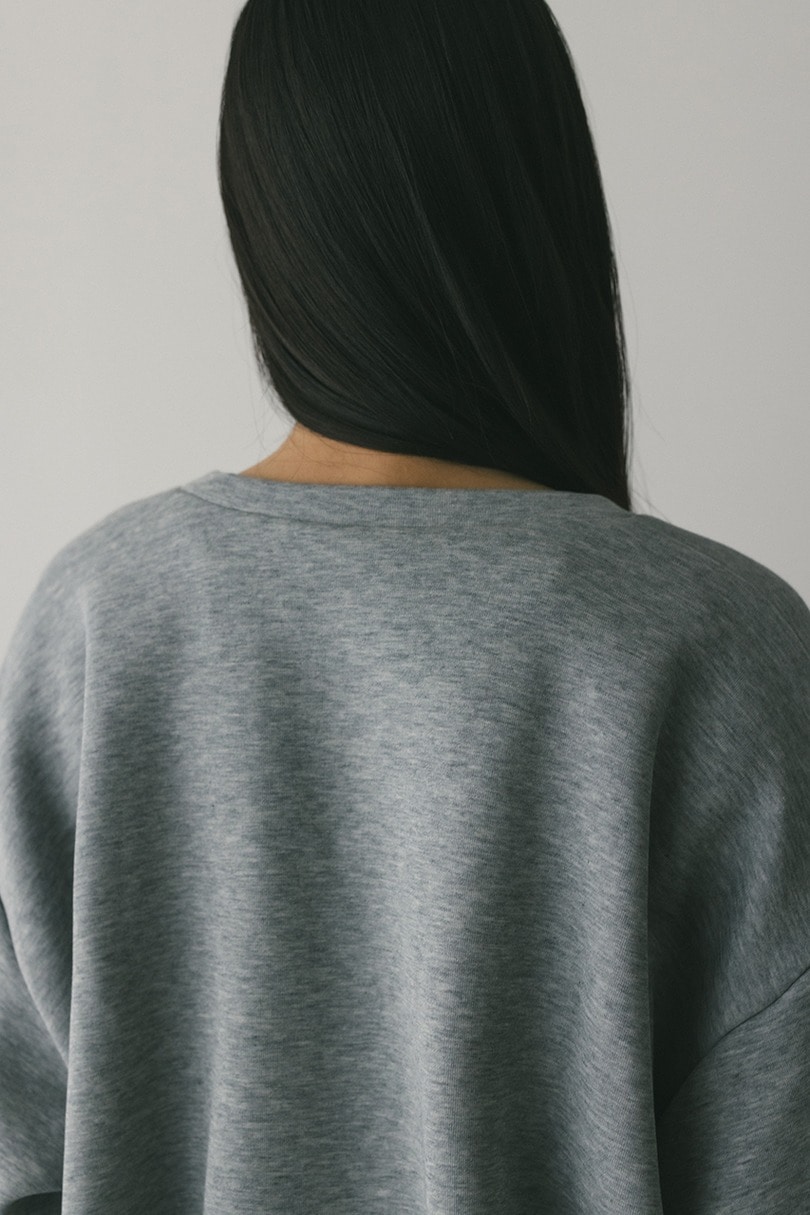 Vネックフォルムダンボールトップ 詳細画像 GRY 9