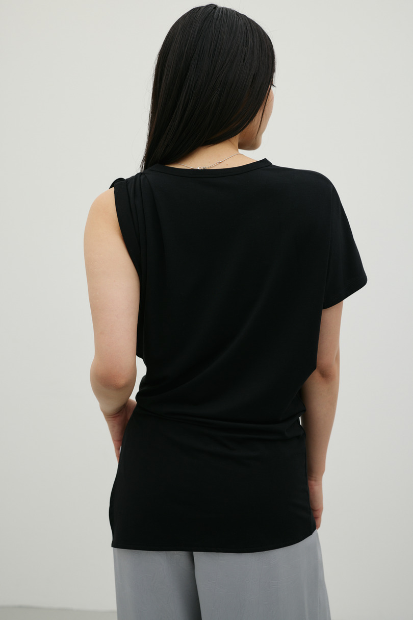 アシンメトリールーズT 詳細画像 BLK 10