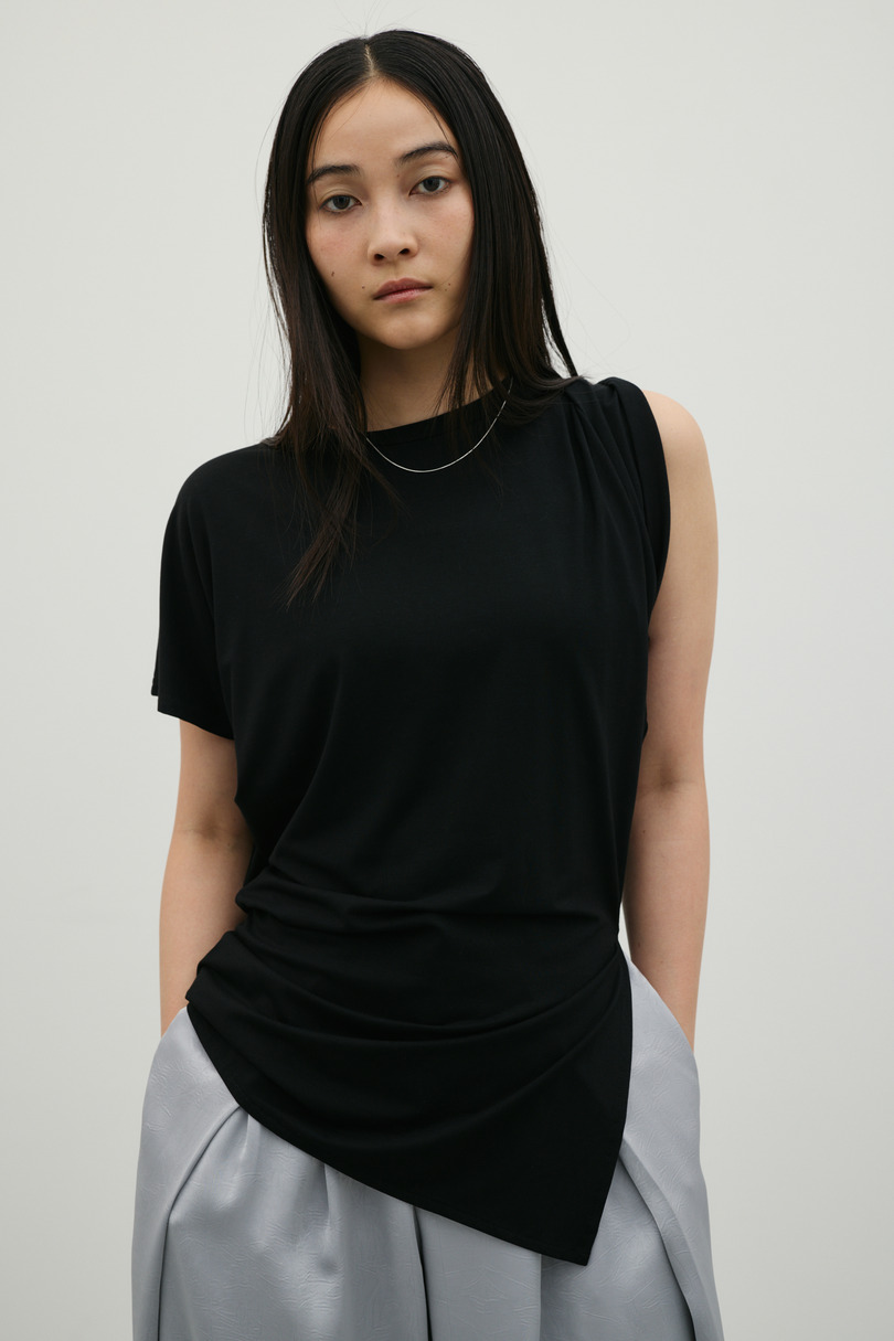 アシンメトリールーズT 詳細画像 BLK 3