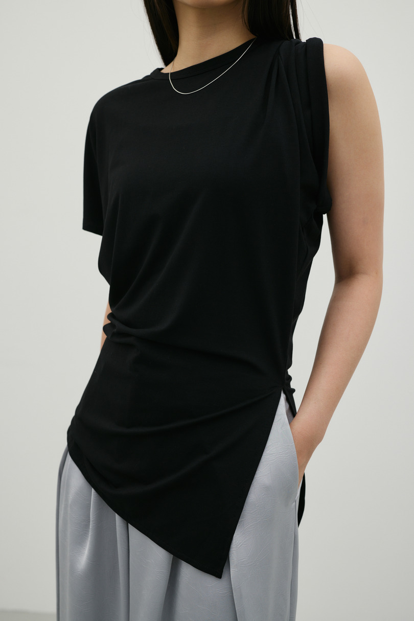 アシンメトリールーズT 詳細画像 BLK 4