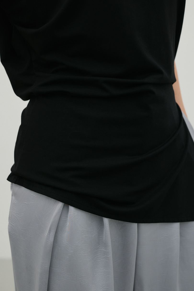 アシンメトリールーズT 詳細画像 BLK 8